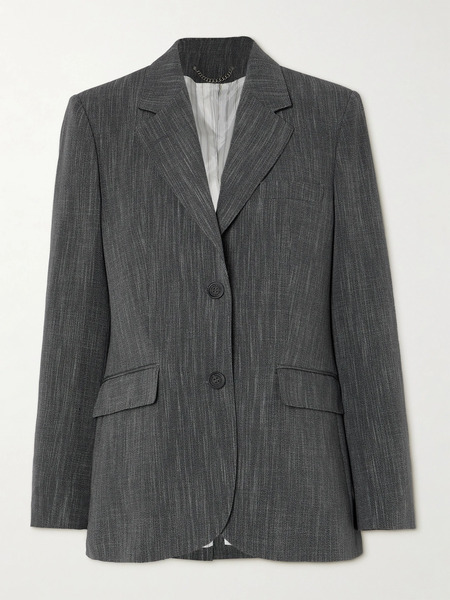  Golden Goose   Wool Blend Blazer   Gray 