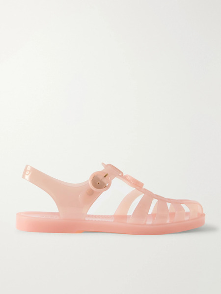  Gucci   Fisherman Embellished Rubber Sandals   Pink 