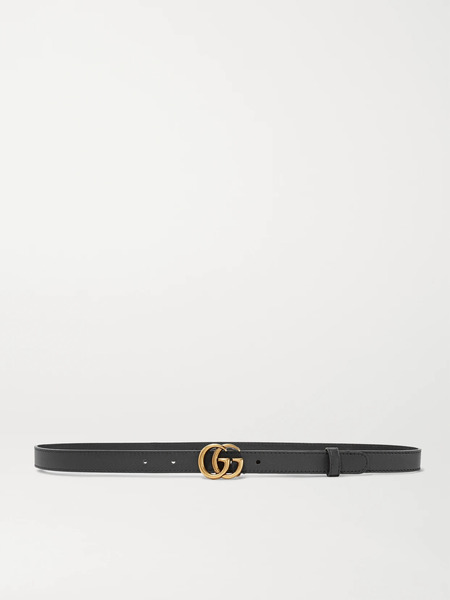  Gucci   Leather Belt   Black 