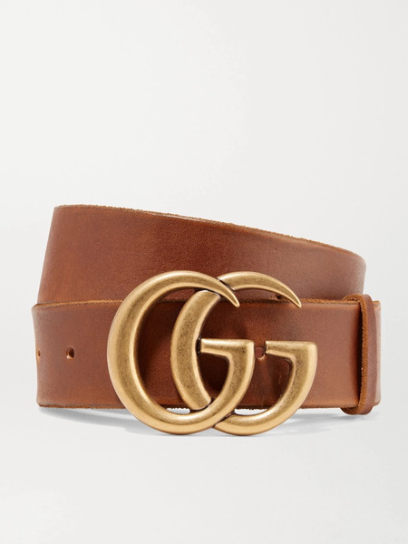  Gucci   Leather Belt   Brown 