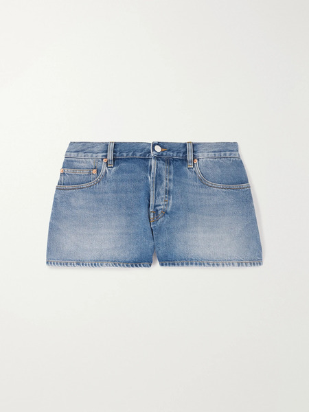  Gucci   Lido Denim Shorts   Blue 