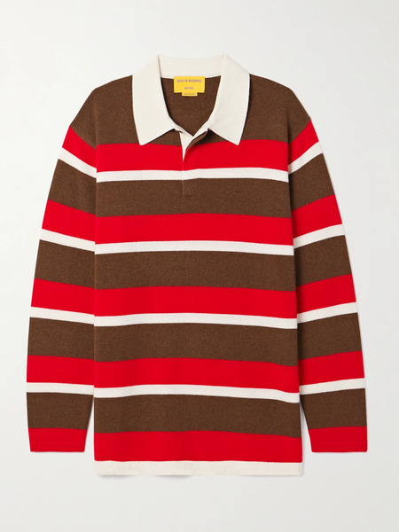  Guest In Residence   Oversized Striped Cashmere Sweater   Multi 