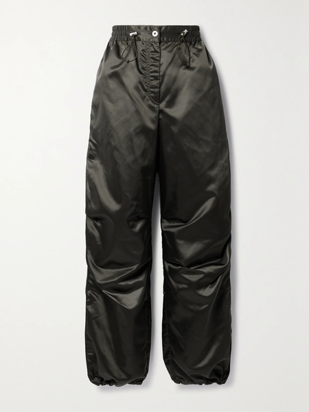  Halfboy   Shell Wide Leg Pants   Army Green 