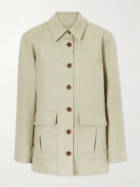  Heirlome   Barn Linen Jacket   Sand 
