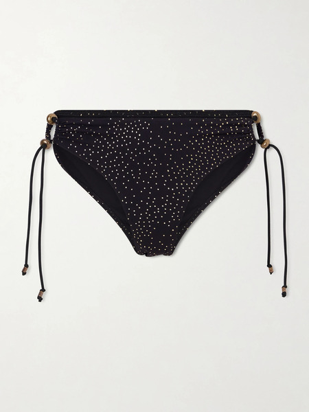  Isabel Marant   Alvina Embellished Polka Dot Bikini Briefs   Multi 