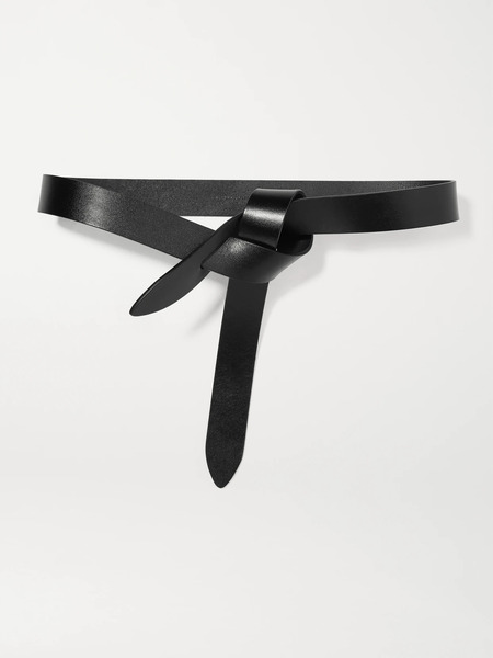  Isabel Marant   Lecce Leather Belt   Black 