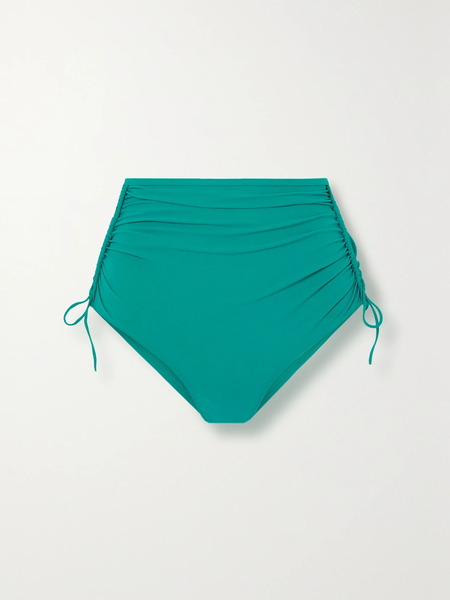 Isabel Marant   Selaris Ruched Bikini Briefs   Green 