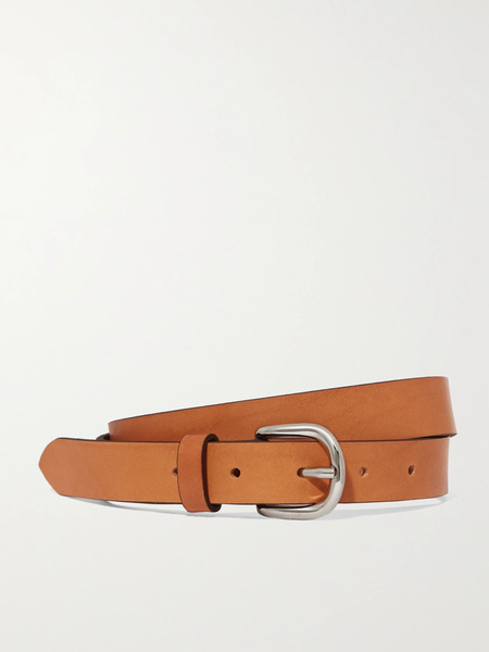  Isabel Marant   Zap Leather Belt   Camel 