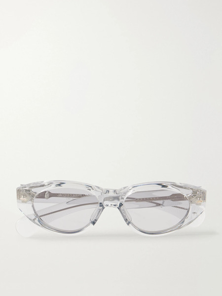 Jacques Marie Mage   Krasner Cat Eye Optical Glasses   Clear 