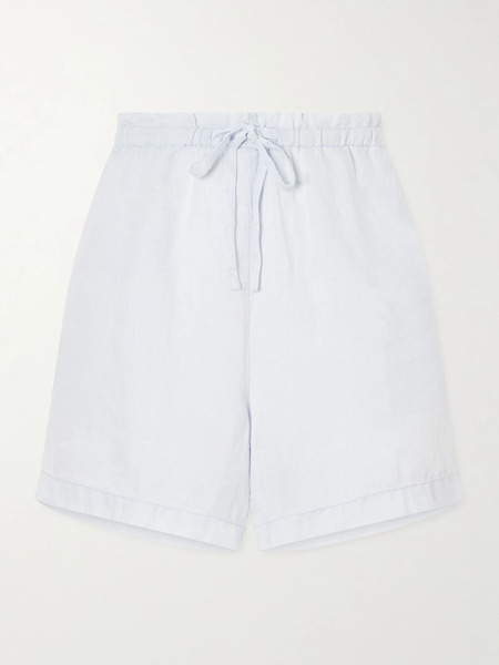  James Perse   Linen Shorts   Blue 