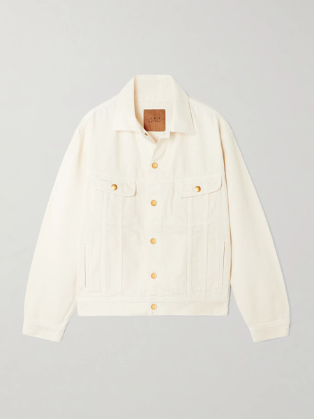  Jamie Haller   The Loverboy Denim Jacket   Ecru 