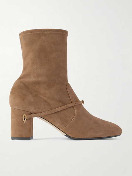  Jennifer Chamandi   Dani 65 Suede Ankle Boots   Brown 