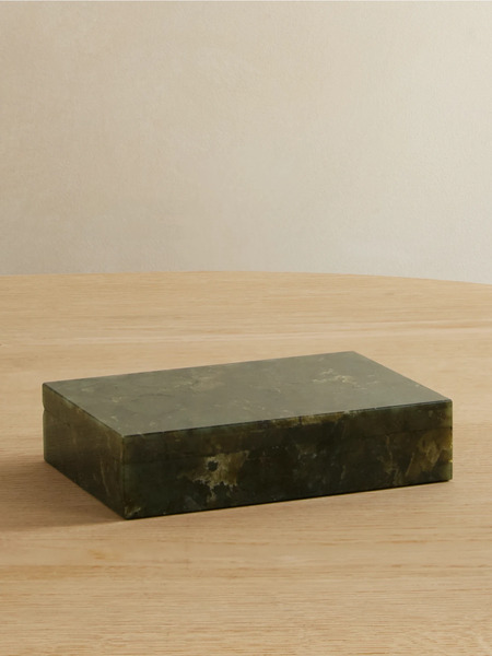  Jia Jia Home   Labradorite Large Jewelry Box   Brown 
