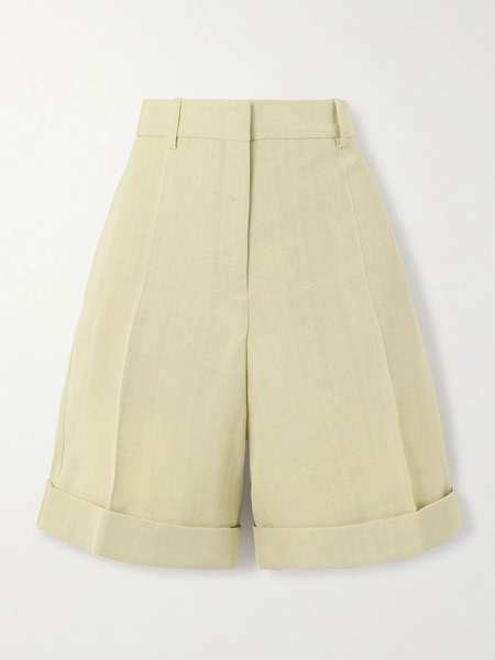  Jil Sander   Crepe Shorts   Neutral 