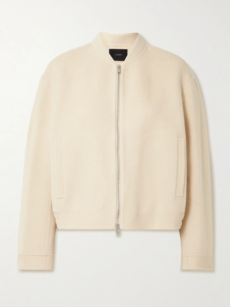  Joseph   Gustave Wool Bomber Jacket   Ivory 