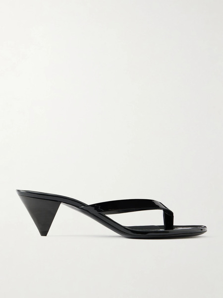  Jude   Rooty Leather Sandals   Black 