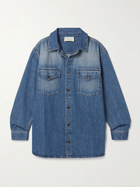 Kallmeyer   Benet Oversized Denim Jacket   Mid Denim 