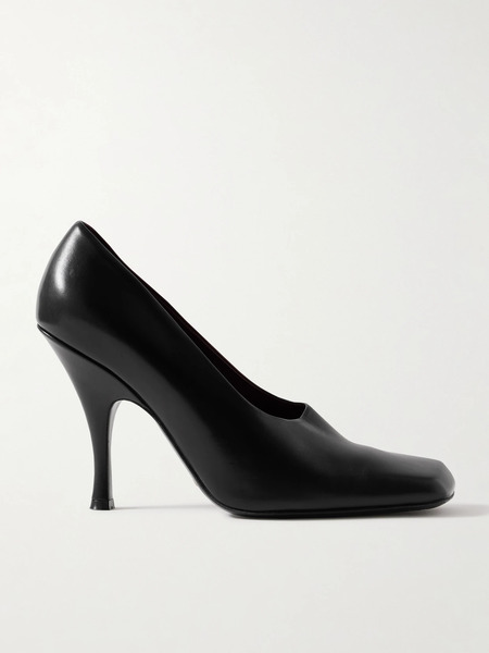 Khaite   Eva Leather Pumps   Black 