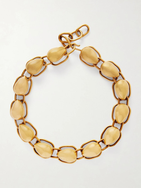  Khaite   Gold Plated Necklace   One Size 