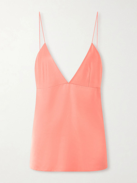  Khaite   Timy Satin Camisole   Pink 