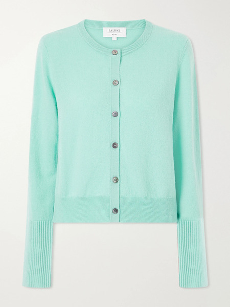  La Ligne   Cashmere Cardigan   Light Blue 