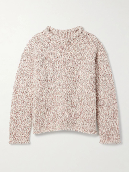  La Ligne   Eclair Merino Wool Blend Sweater   Cream 