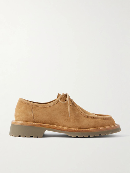  Legres   Suede Brogues   Camel 
