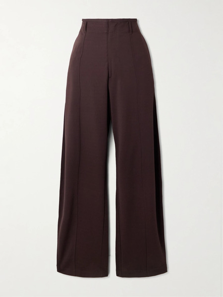  Lemaire   Jersey Straight Leg Pants   Burgundy 