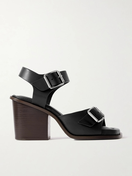  Lemaire   Leather Sandals   Black 