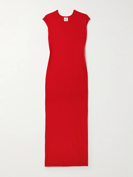  Leset   James Wool Maxi Dress   Red 