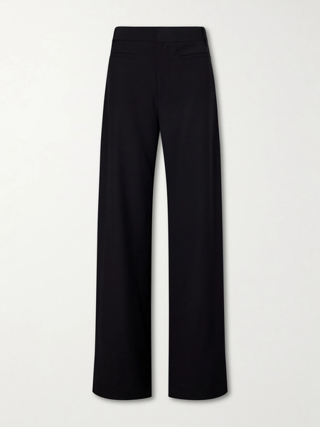  Liberowe   Alice Wool Wide Leg Pants   Black 