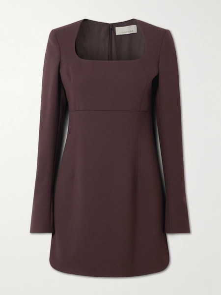  Liberowe   Judy Twill Mini Dress   Plum 