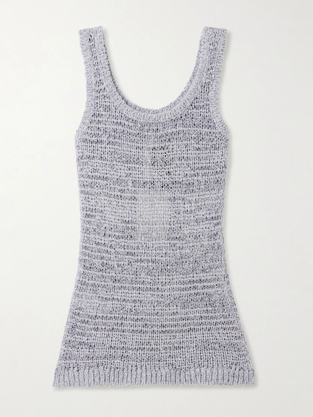  Liberowe   Open Knit Tank   Blue 