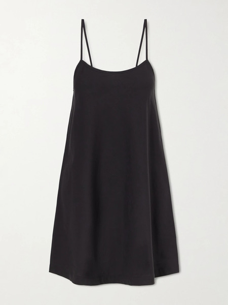  Lido   Cotton Mini Dress   Black 