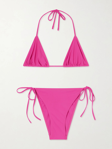  Lido   Venti Triangle Halterneck Bikini   Pink 