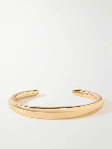  Lié Studio   The Amanda Gold Plated Cuff   M/l 