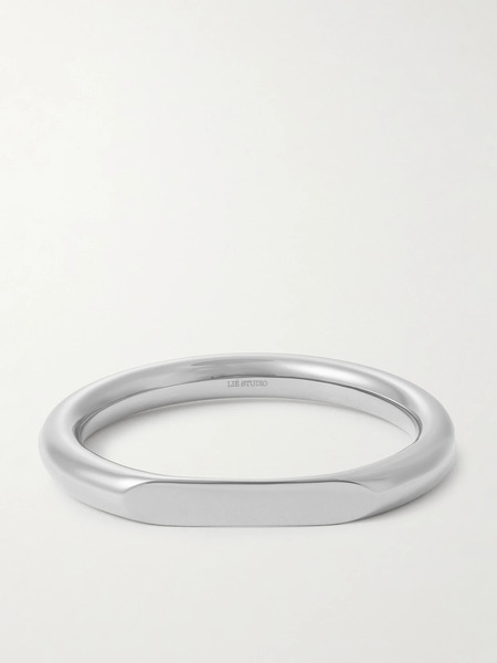  Lié Studio   The Dora Silver Plated Bangle   P/s 