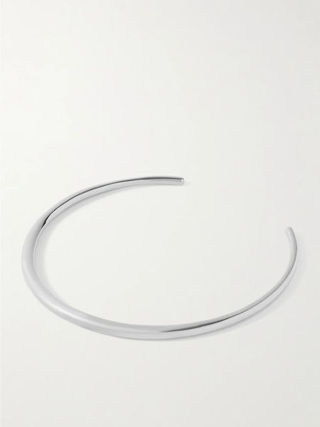  Lié Studio   The Elisa Silver Choker   One Size 