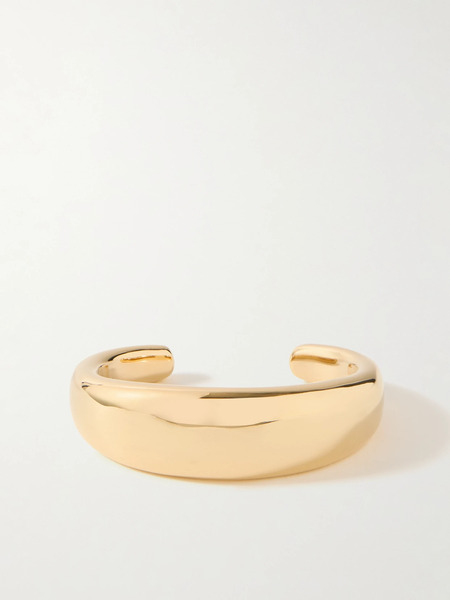  Lié Studio   The Emma Gold Plated Cuff   M/l 