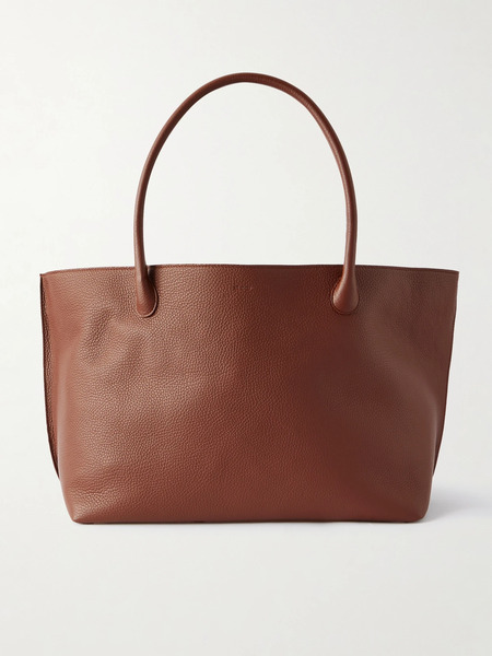  Lié Studio   The Eva Weekend Textured Leather Tote   Brown 