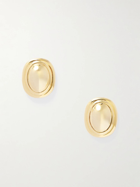  Lié Studio   The Franka Gold Plated Earrings   One Size 