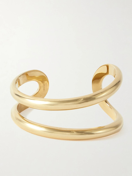  Lié Studio   The Maggie Gold Tone Bangle   M/l 