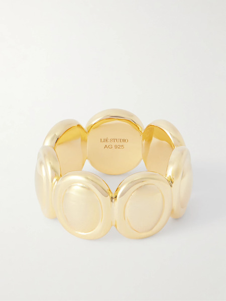  Lié Studio   The Sasha Gold Plated Ring   48 