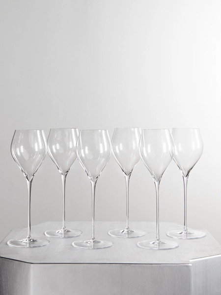  Lobmeyr   Set Of Six Champagne Glasses   Multi 