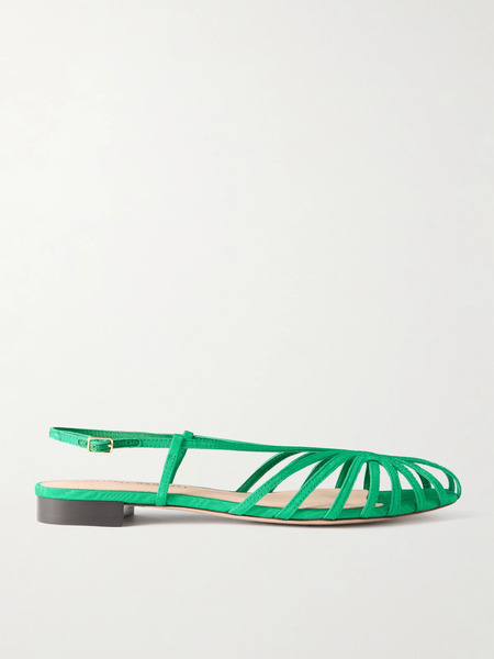  Loeffler Randall   Devon Grosgrain Sandals   Turquoise 
