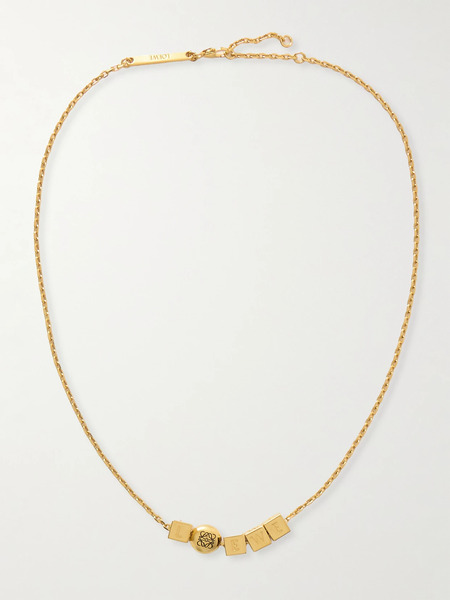  Loewe   Gold Tone Necklace   One Size 