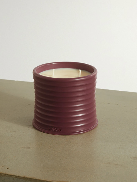 Loewe Perfumes   Beetroot Medium Scented Candle, 610g   Burgundy 
