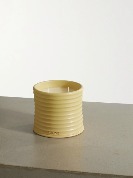  Loewe Perfumes   Honeysuckle Medium Scented Candle, 610g   Yellow 