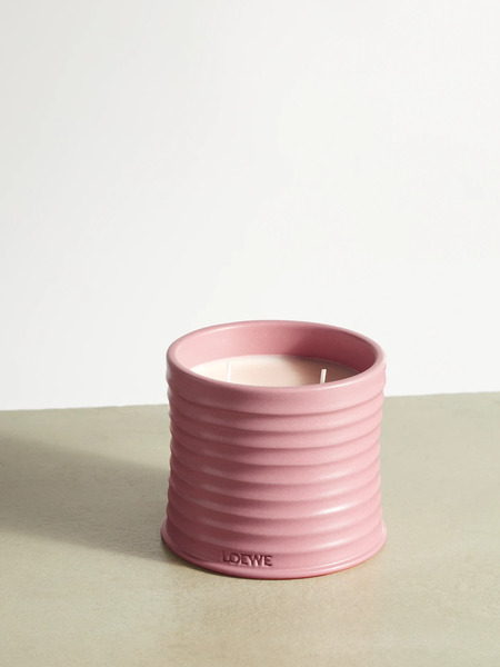  Loewe Perfumes   Ivy Medium Scented Candle, 610g   Pink 