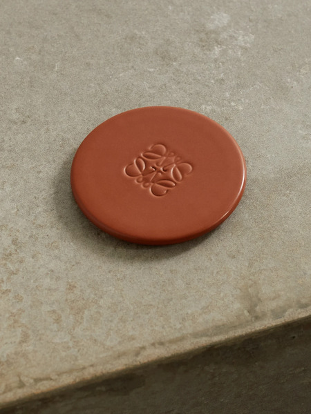  Loewe Perfumes   Small Ceramic Candle Lid   Tan 